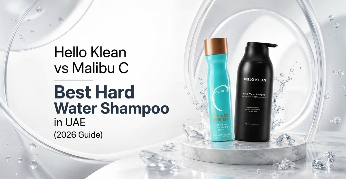 Hello Klean vs Malibu C: Best Hard Water Shampoo in UAE (2026 Guide)