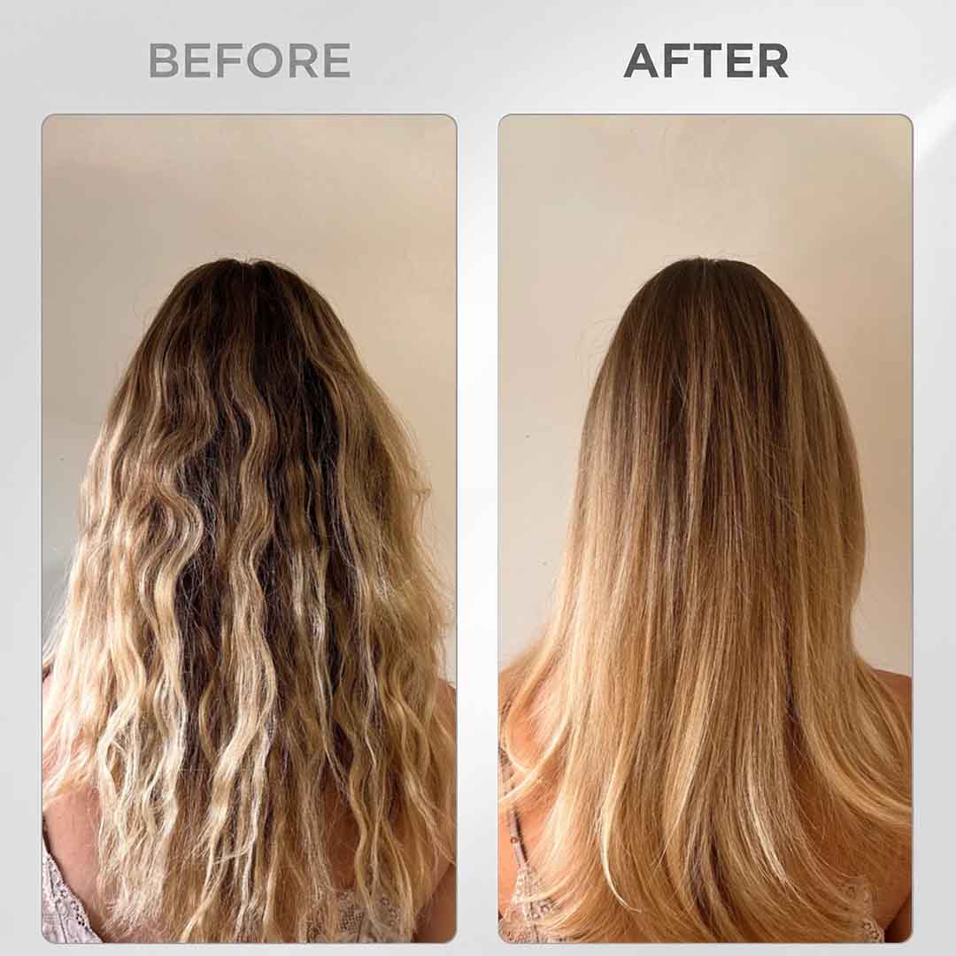 Before and after Mielle Rosemary Oil for hair growth UAE customer result