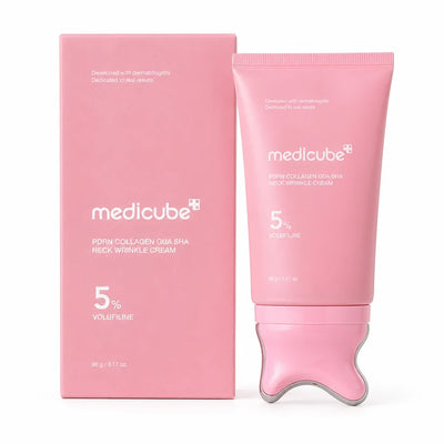 Medicube - PDRN Collagen Gua Sha Neck Wrinkle Cream | Velixa UAE