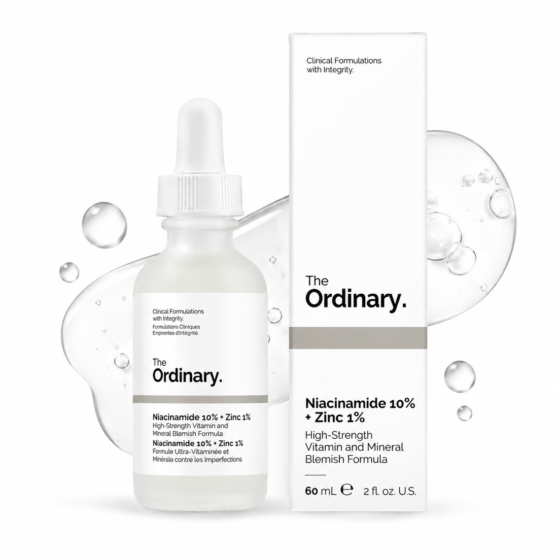 The Ordinary Niacinamide 10% + Zinc 1% Serum (30ml) | Velixa UAE