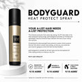 ghd Bodyguard ingredients dual action protecting polymers and conditioning agents